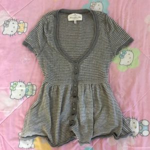babydoll layer knit top